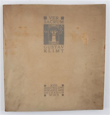 KLIMT. - (KATALOG der) XVIII. AUSSTELLUNG - Books and Decorative Prints