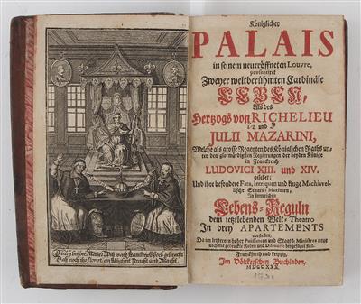 Königlicher PALAIS - Knihy a dekorativní tisky