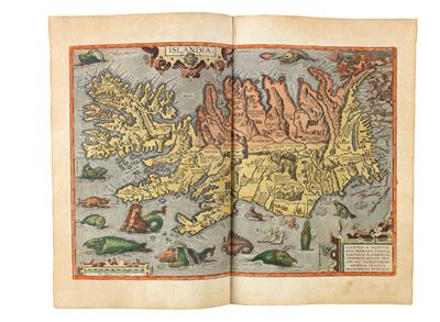 ORTELIUS, A. - Bücher und dekorative Grafik