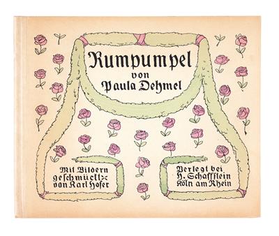 DEHMEL, P. - Books and Decorative Prints