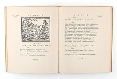 GERSTEL. - HÖLDERLIN, F. - Books and Decorative Prints