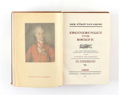 LIGNE, (C.-J.). von. - Books and Decorative Prints