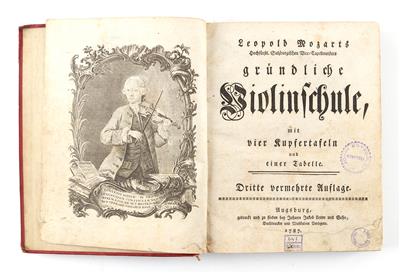 MOZART, L. - Books and Decorative Prints