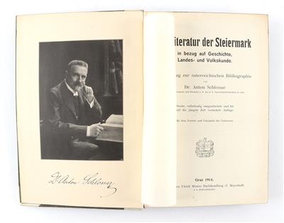 SCHLOSSAR, A. - Bücher und dekorative Grafik