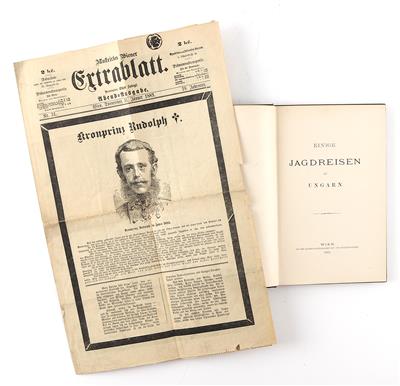 (Kronprinz RUDOLF von Österreich). - Bücher und dekorative Graphik