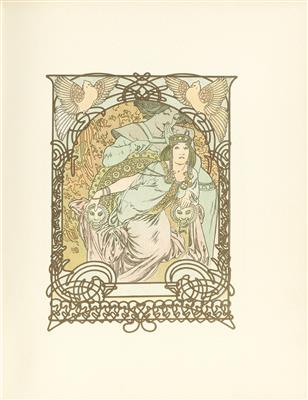 MUCHA. - FLERS, R. de. - Books and Decorative Prints