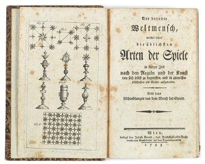 SPIELE. - Der BELIEBTE WELTMENSCH - Books and Decorative Prints