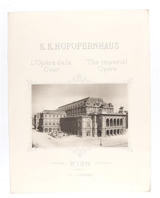 STAATSOPER. - AUER, H. - Knihy a dekorativní tisky