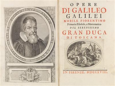 GALILEI, G. - Knihy a dekorativní tisky