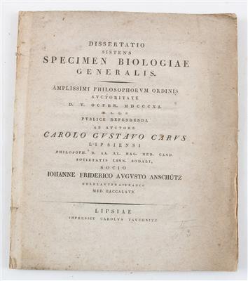 CARUS, C. G. - Libri e grafica decorativa