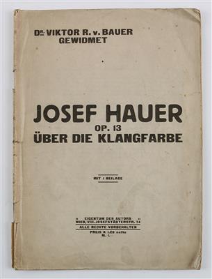 HAUER, J.(M.). - Bücher und dekorative Graphik