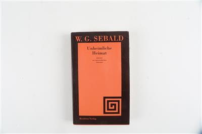 SEBALD, W. G. - Books and decorative graphics