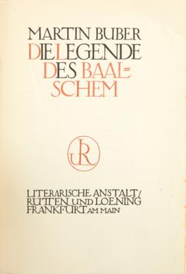 BUBER, MARTIN (SIGNIERT) - Libri e grafica decorativa