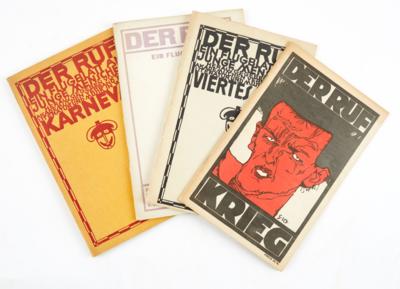 DER RUF. KLIMT - SCHIELE - KOKOSCHKA. - Books and decorative graphics