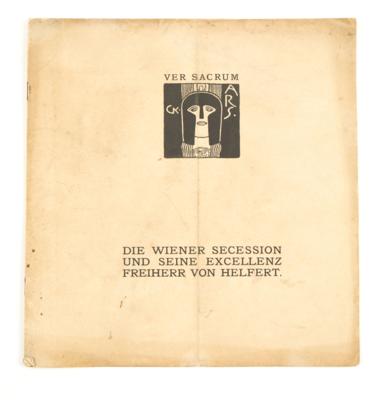 DIE WIENER SECESSION UND HELFERT. - Bücher und dekorative Graphik