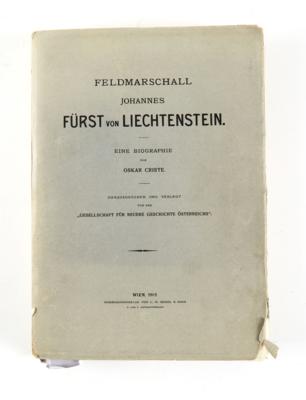 FELDMARSCHALL LIECHTENSTEIN. - Books and decorative graphics