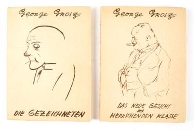 GEORGE GROSZ - Books and decorative graphics
