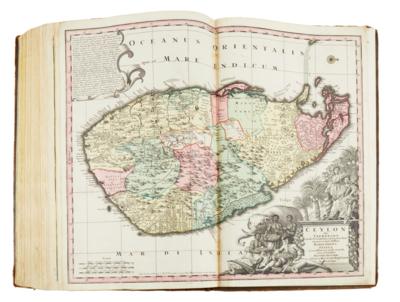 HOMANN: GROSSER ATLAS ÜBER DIE GANTZE WELT. - Libri e grafica decorativa