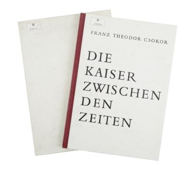F. T. CSOKOR, - Knihy a dekorativní grafika