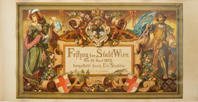 FESTZUG DER STADT WIEN - Libri e grafica decorativa