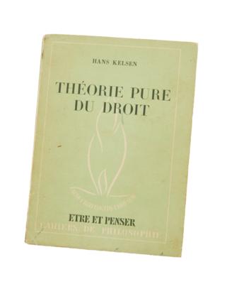 HANS KELSEN AN PAUL GUGGENHEIM: THÉORIE PURE DU DROIT - Knihy a dekorativní grafika