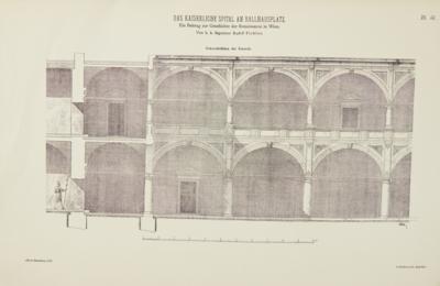 KAISERSPITAL AM BALLHAUSPLATZ. - Bücher und dekorative Graphik