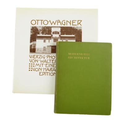 OTTO WAGNER: MODERNE ARCHITEKTUR - Knihy a dekorativní grafika