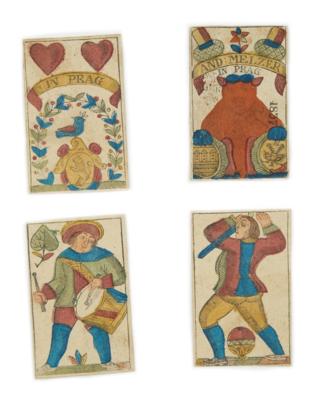 PRAGER SPIELKARTEN VON MELZER - Books and decorative graphics