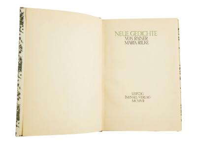 RILKE: NEUE GEDICHTE - Libri e grafica decorativa