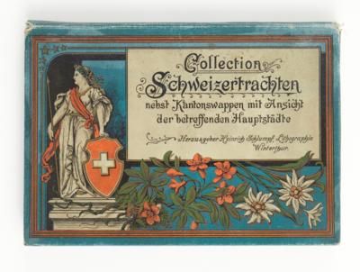 SCHWEIZ - COLLECTION SCHWEIZER TRACHTEN - Books and decorative graphics