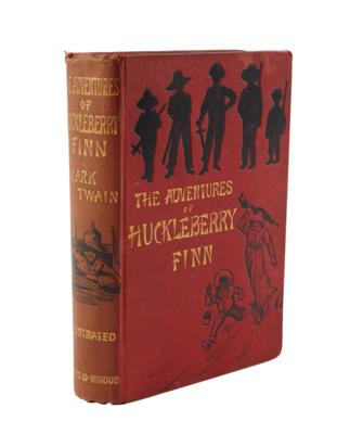 TWAIN: THE ADVENTURES OF HUCKLEBERRY FINN - Libri e grafica decorativa