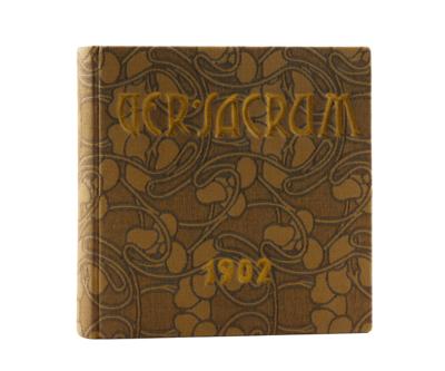 VER SACRUM JAHRGANGSBAND 1902 - Books and decorative graphics