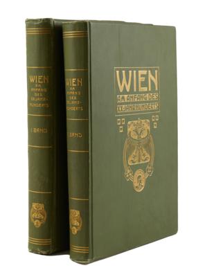 WIEN AM ANFANG DES XX. JAHRHUNDERTS - Books and decorative graphics