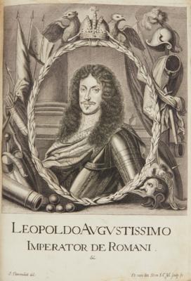 GUALDO PRIORATO: HISTORIA DI LEOPOLDO CESARE. - Libri e grafica decorativa