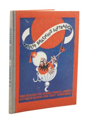 HATSCHI BRATSCHIS LUFTBALLON (1933) - Books and decorative graphics