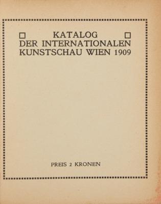 INTERNATIONALE KUNSTSCHAU WIEN 1909. - Books and decorative graphics