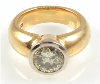 Brillantring ca. 2 ct - Schmuck Abendauktion