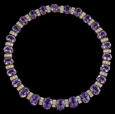 Brillant Amethystcollier - Gioielli