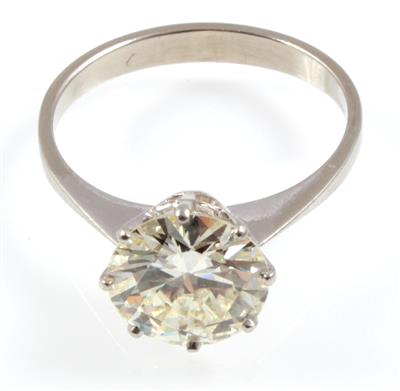 Brillantsolitärring ca. 2,55 ct - Schmuck "Walzertraum"