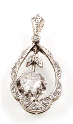 Diamantanhänger zus. ca. 0,55 ct - Gioielli