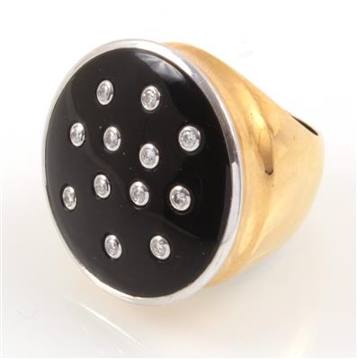 Brillant Onyxring - Jewellery