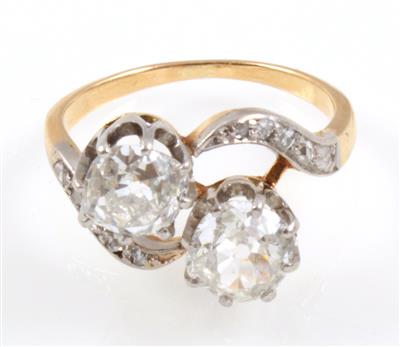 Diamantring zus. ca. 1,45 ct - Jewellery