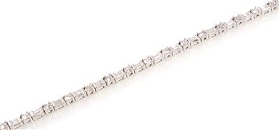Diamantarmband zus. ca. 3,60 ct - Jewellery