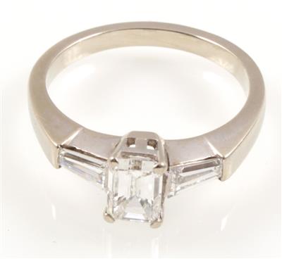 Diamantring zus. ca. 0,95 ct - Jewellery