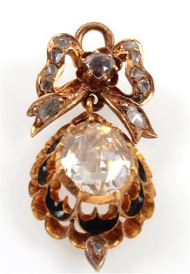 Diamantanhänger zus. ca. 1,1 ct - Jewellery