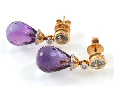 Amethystohrgehänge - Jewellery