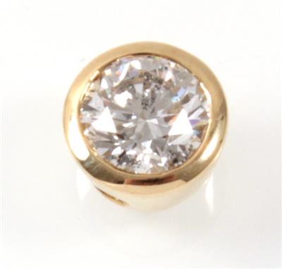 Brillantsolitäranhänger ca. 1 ct - Klenoty