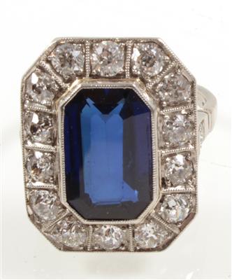 Brillantdamenring zus. ca. 0,90 ct - Jewellery