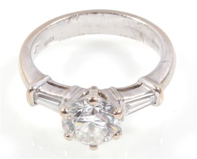 Brillantring zus. ca. 1,6 ct - Klenoty