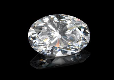 Diamant im Ovalschliff 3,02 ct D/IF - Jewellery